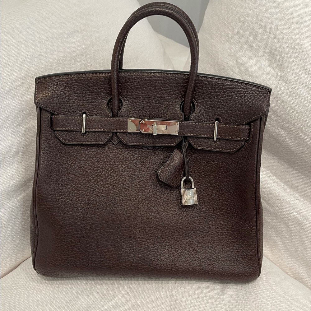 Hermès Birkin Bag 30 cm 2004 chocolate brown